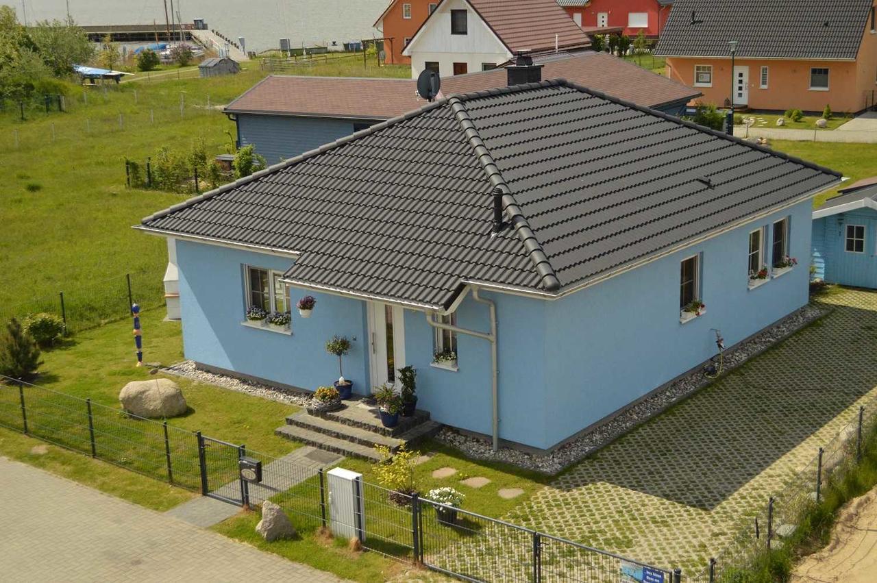 Fh Das Blaue Haus Am Peenestrom พีเนมุนเดอ ภายนอก รูปภาพ